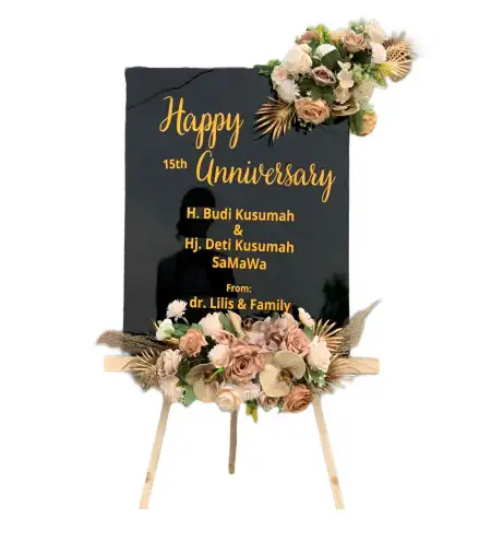 Papan Bunga Akrilik Kedungcino